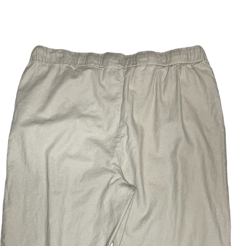 Kenneth Cole Pull-On Drawstring Linen Pants - Picture 5 of 7